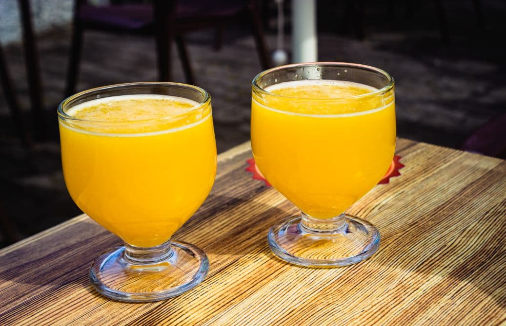 Poncha, traditional alcoholic drink from the island of Madeira