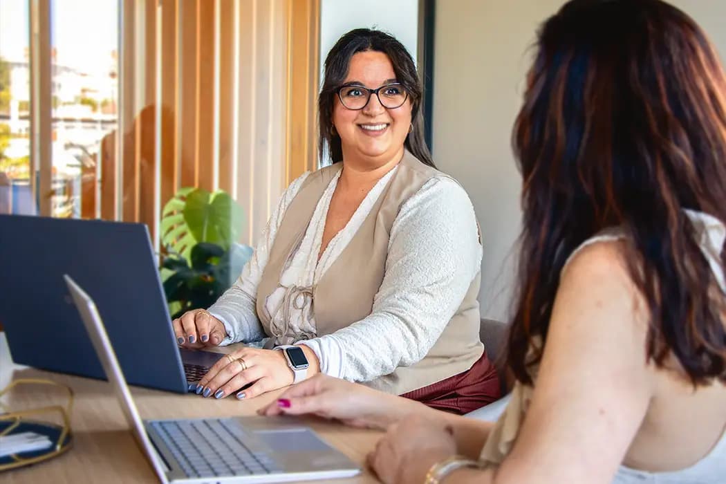 Image with text block