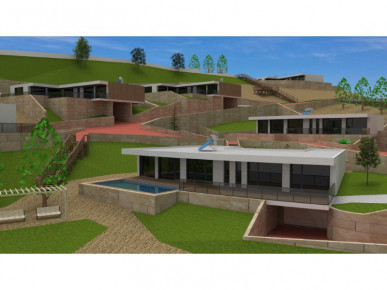 Land for construction of 8 villas in Foz do Arelho, Property for sale in BL1212