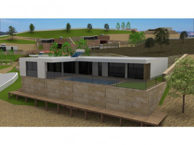 Land for construction of 8 villas in Foz do Arelho, Property for sale in BL1212