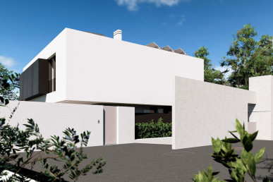 Plot With Approved Project - 5 Bedroomed Villa, 6 Bathrooms Pool, Sea Views & Roof Terrace, Property for sale in PP174634