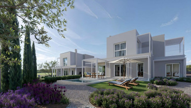 Semi-detached T2+1 villa with private pool in Popular Golf Resort, Property for sale in Silves, Faro, PP175684