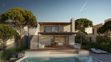 Brand New 3 Bed Villas On Brand New Golf Course In Ferragudo, Property for sale in Ferragudo, Lagoa, PP176003