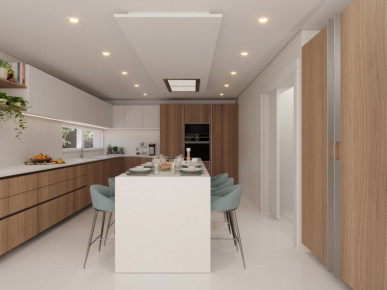 3 bedroom villa with garden and swimming pool in new development in the village of Juso, Property for sale in DL21471