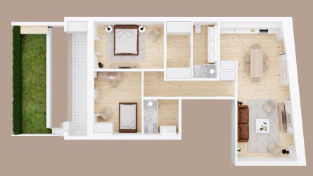 The Marquês de Pombal 2 Bed Apartment, Property for sale in PW458