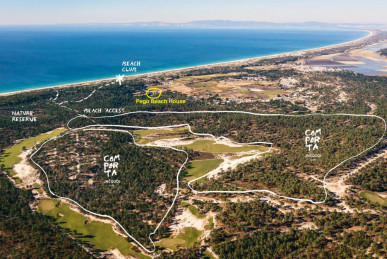 4 bedroom villa under construction, in Praia do Pego on a plot of 897m2., Property for sale in DL32159