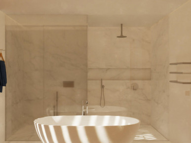 5 bedroom flat, under construction 200m from Tamariz beach, Property for sale in DL33194