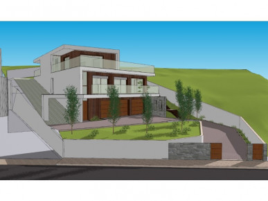 Land with sea view and approved projects for a house, Property for sale in BL1285