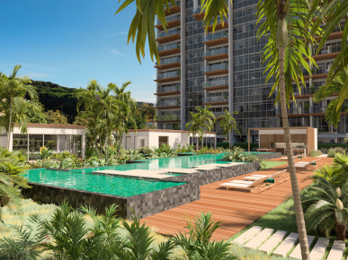 3 bedroom flat with pool view, inserted in the Monview development, Property for sale in DL35022