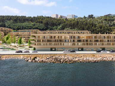 Apartamento T3 com garagem na primeira linha do Douro, Vila Nova de Gaia, Property for sale in DL35810