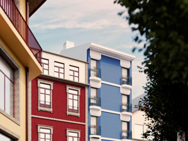 1 bedroom duplex flat, with balcony, in Rua do Almada. Port, Property for sale in DL36121