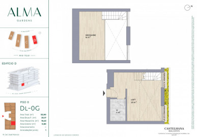 LOFT Bloco D - Alma Gardens . Cedência de Posição, Property for sale in DL34070