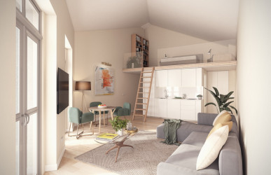 Flat Studio Sell in Paranhos,Porto, Property for sale in RS-R21636A