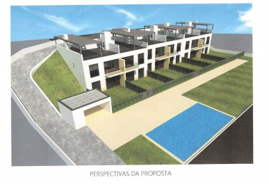 Land for a 6 T3 Houses Condominium, with Pool, in Sesimbra (Castelo), Property for sale in EVW-02ZOZL
