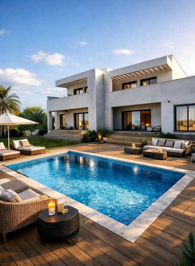 Contemporary Spacious And Modern Villa With Large Terrace And Pool, Property for sale in Castro Marim, Faro, PP176254