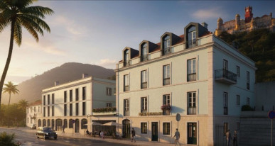 Building with project approval for 4-star hotel in Sintra, Property for sale in S. Maria, S. Miguel, S. Martinho e S. Pedro de Penaferrim, Sintra, DL36652