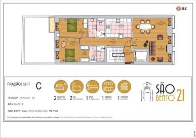 2 bedroom Property in Lisbon, Property for sale in Misericórdia, Lisbon, JL-87108