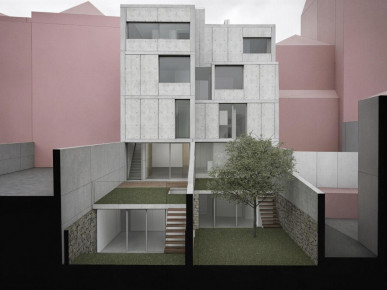 Building with approved project for 6 apartments, in Bonfim Porto, Property for sale in Bonfim, Porto, DL36859