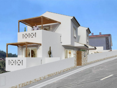 2 bedroom villa with garden and private pool in Azenhas do Mar, Property for sale in Colares, Sintra, DL34255
