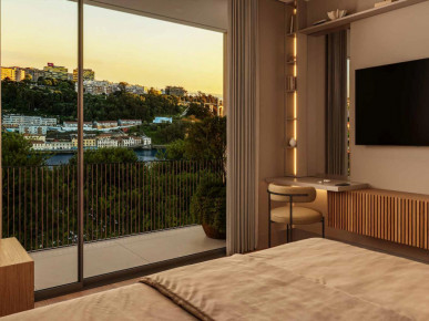 0+1 bedroom flat with garden, in Porto, Property for sale in DL37025