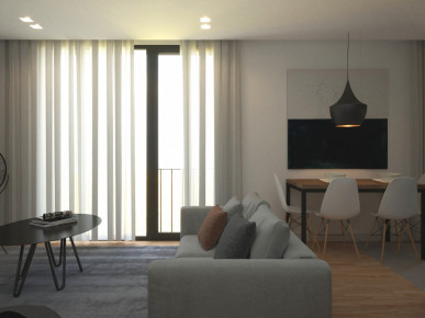 Studio in an exclusive condominium in Matosinhos, Property for sale in São Mamede de Infesta e Senhora da Hora, Matosinhos, DL36680