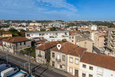 Building with land with PPA approved for 9 apartments, in Gondomar, Property for sale in Rio Tinto, Gondomar, DL34231