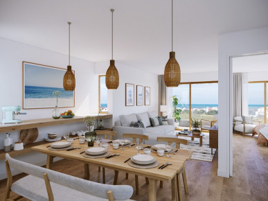 2+1 bedroom flat with sea view in a gated community, Porto Covo, Property for sale in DL32388